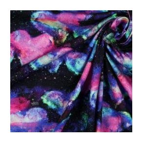 �kotex bomulds jersey, Neon Hearts, Navy/pink