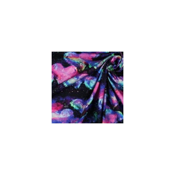�kotex bomulds jersey, Neon Hearts, Navy/pink