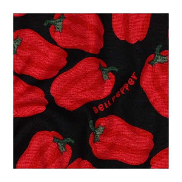 Canvas Bell Peppers, Black