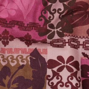 Canvas digital Flowers, Pink