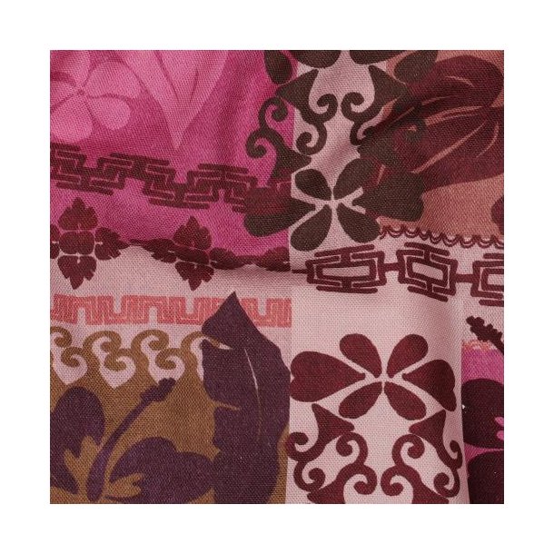 Canvas digital Flowers, Pink