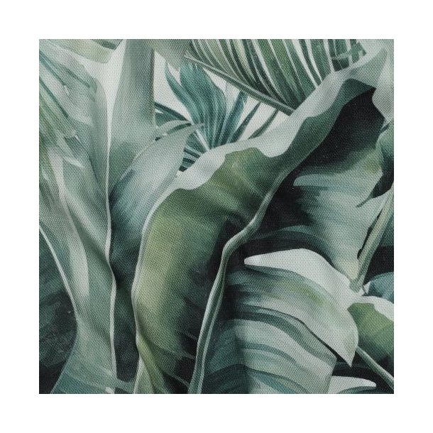 Canvas digital Leaves, Green