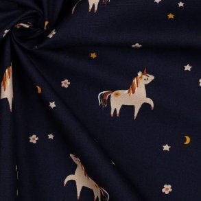 Poplin Unicorn, Navy