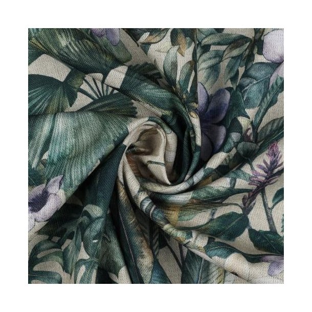 Canvas digital Banana Leaves, Linen