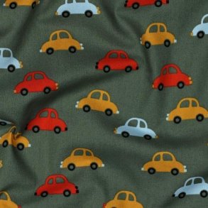 Fine poplin cars, Army green