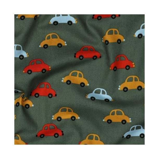 Fine poplin cars, Army green