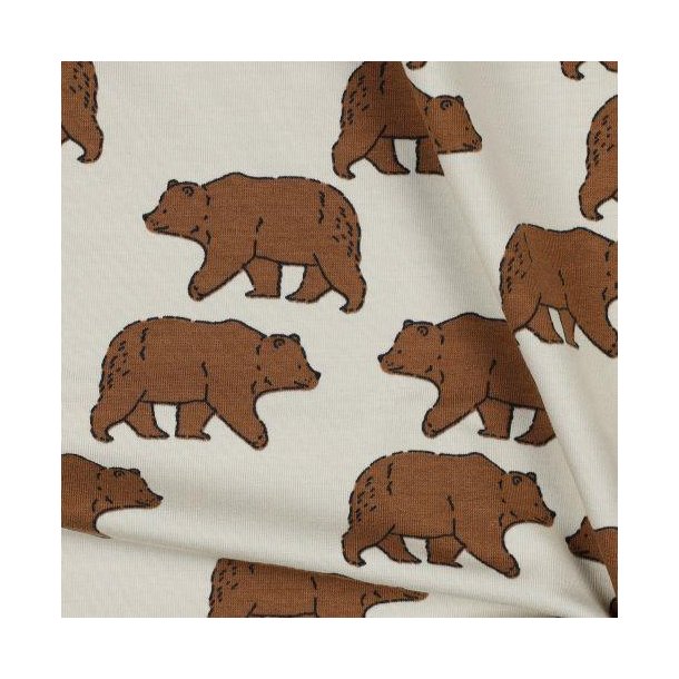 Gots French Terry Bear, Light sand