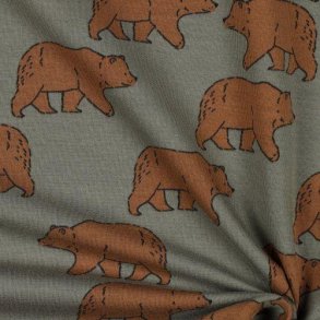 Gots French Terry Bear, Army green