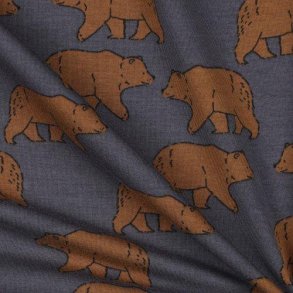 Gots French Terry Bear, Anthracite