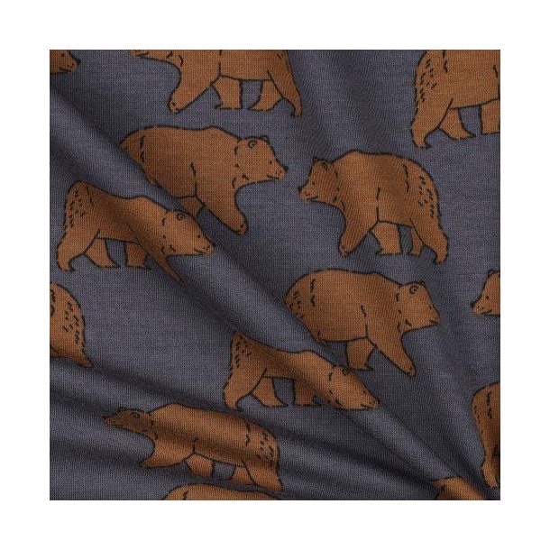 Gots French Terry Bear, Anthracite