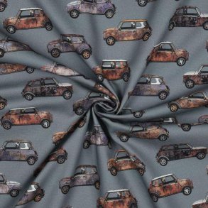 Canvas digital Cars, Blue shadow