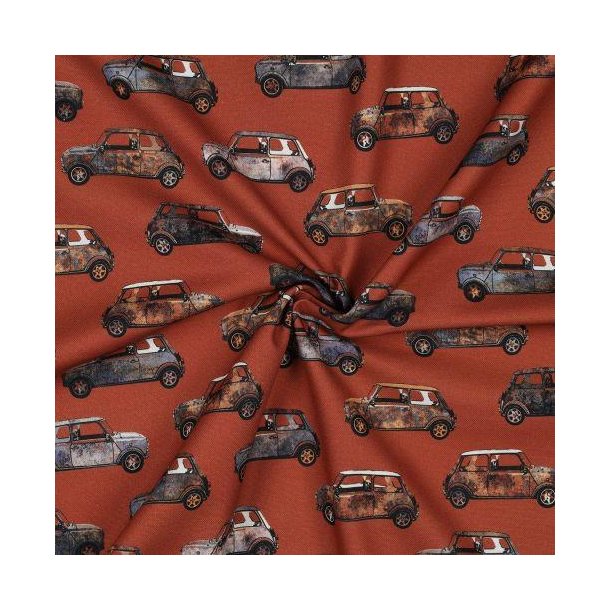 Canvas digital cars, Terracotta