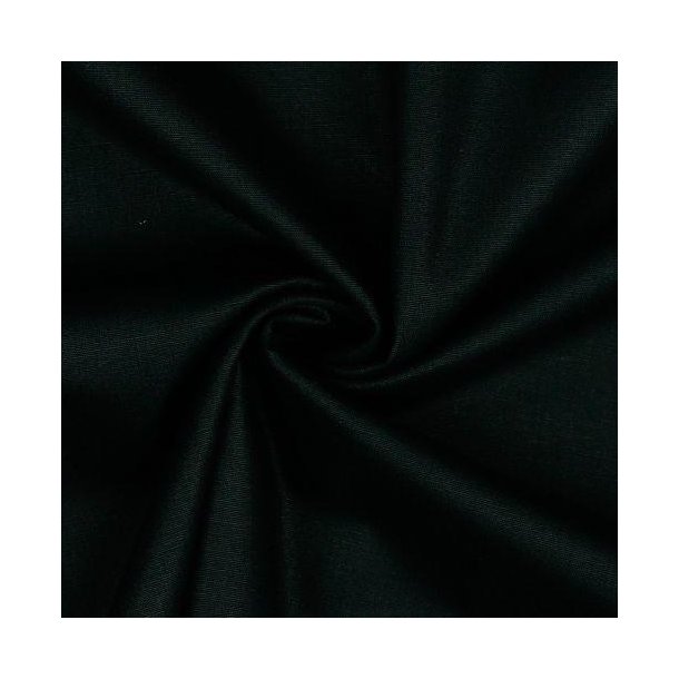 Bomuld poplin Black