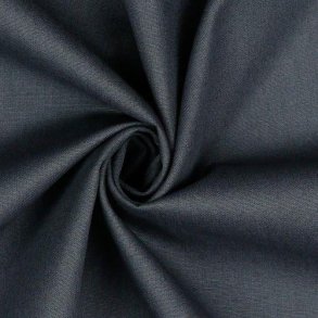 Poplin Bomuld Dark Grey