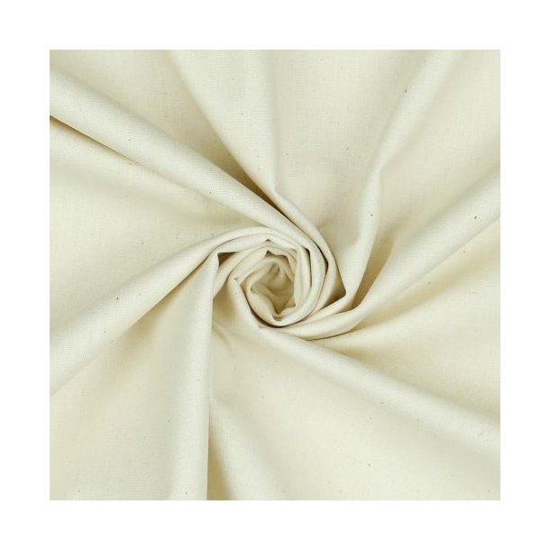 Poplin Bomuld Natural
