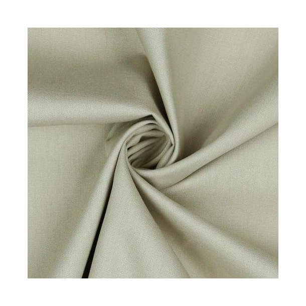 Poplin Bomuld Sand