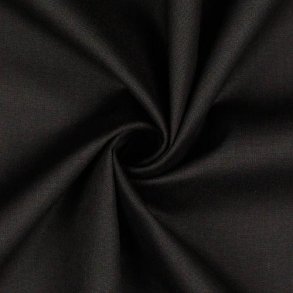 Bomuld poplin Dark Brown