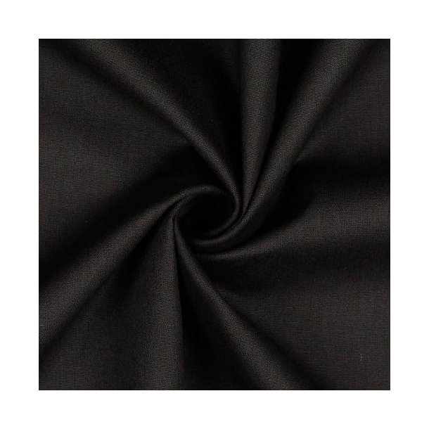 Bomuld poplin Dark Brown