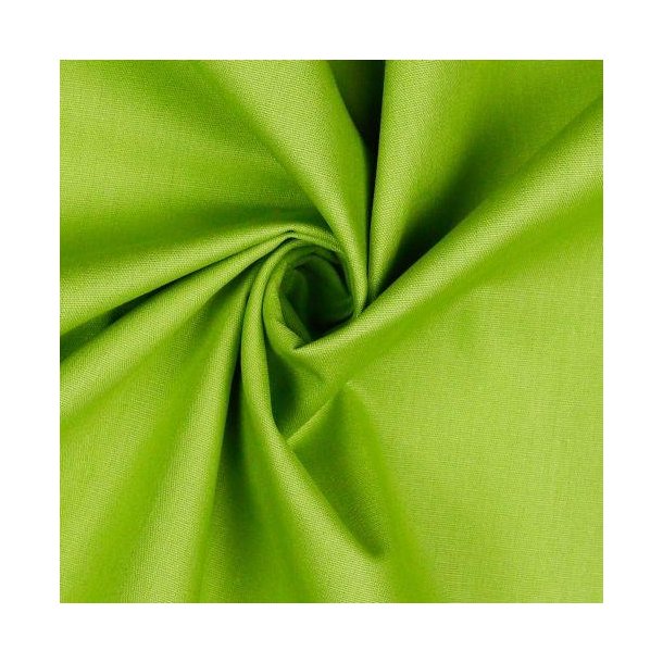 Poplin Bomuld Old Lime