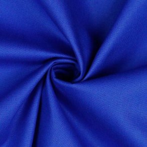 Poplin Bomuld Cobalt