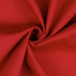 Poplin Bomuld Red