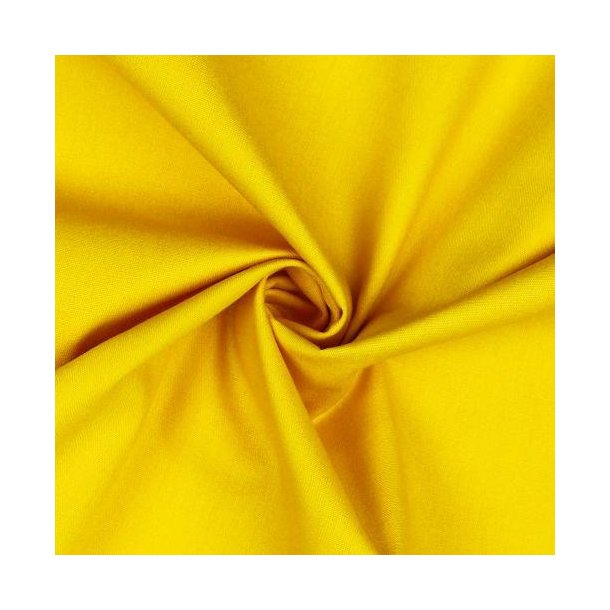 Poplin Bomuld Lemon