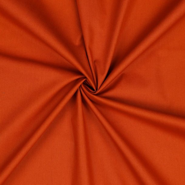 Poplin cotton Orange