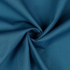 Poplin Bomuld Blue
