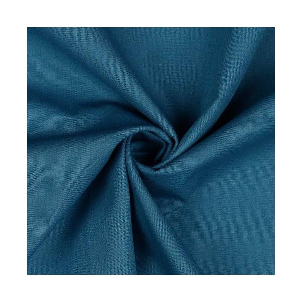 Poplin Bomuld Blue