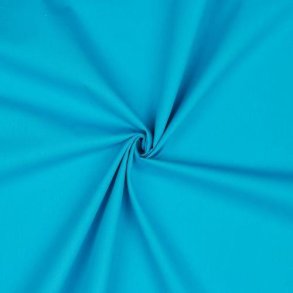 Poplin Bomuld Light Turquoise