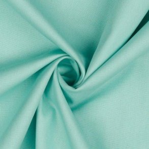 Poplin Bomuld Light Mint