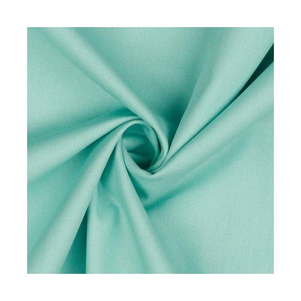 Poplin Bomuld Light Mint