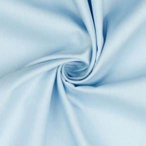 Poplin Bomuld Light Blue