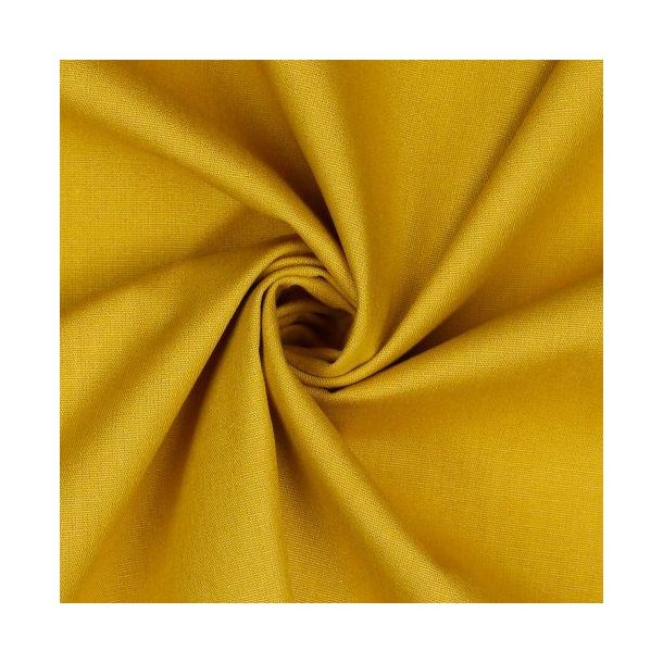 Poplin Bomuld Ochre