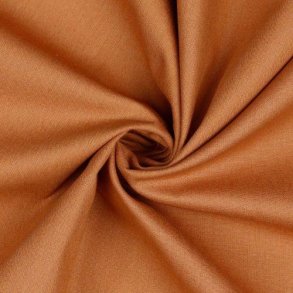 Poplin Bomuld Rust