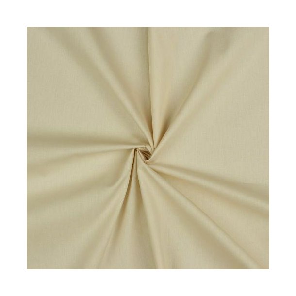 Bomuld/poplin Beige
