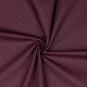 Bomuld poplin Aubergine