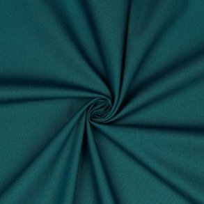 Bomuld poplin Dark petrol