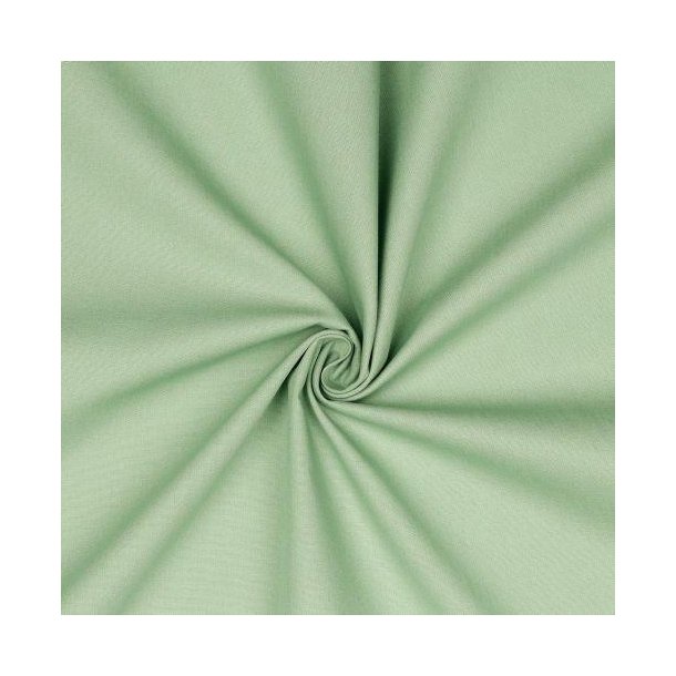 Bomuld poplin Sage