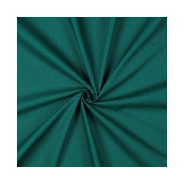 Poplin cotton, Dark emerald