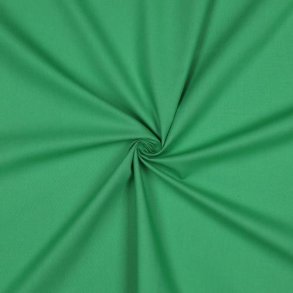 Bomuld poplin, Kelly green