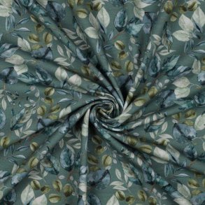 �kotex bomulds jersey m/blomster