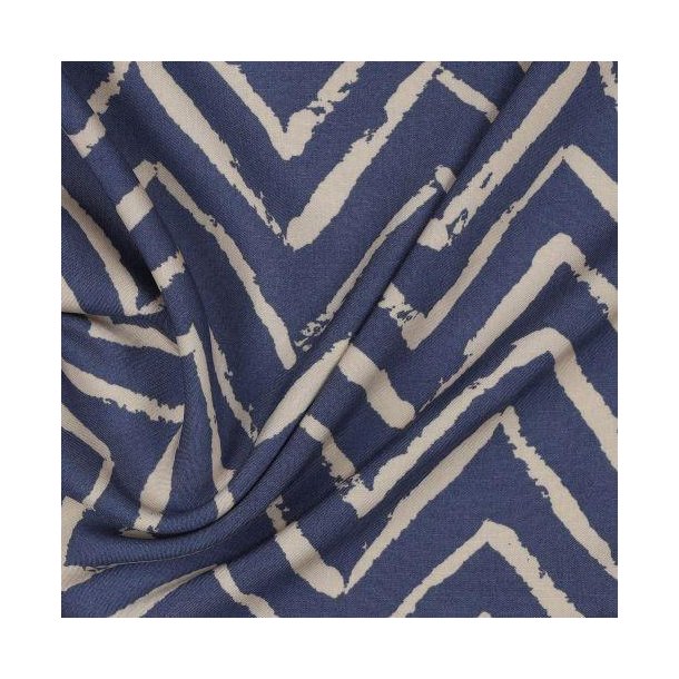 Viscose Zig Zag, Jeans
