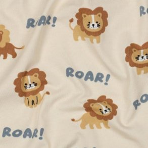 �kotex bomulds jersey Lions, Ecru