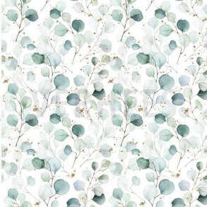 �kotex bomulds jersey m/Eucalyptus blade