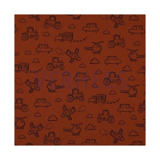 Waffelstrik Cars and planes, Hazel