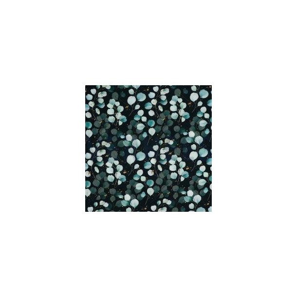 Viscose digitalprint Black