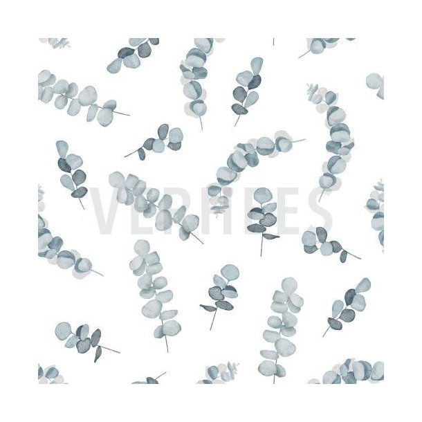 Canvas Digital Eucalyptus, White/blue