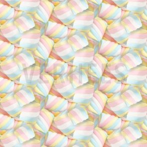 Canvas digital Marshmallow, white