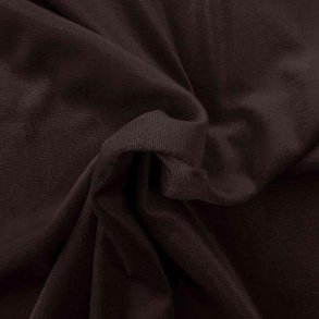 Shiny velour M�rkebrun